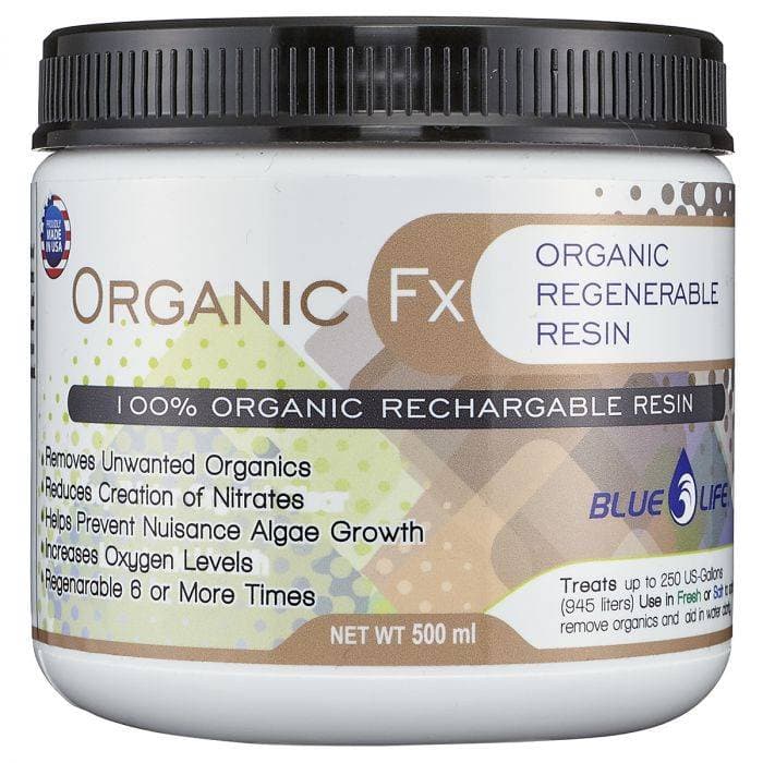 Organic Fx Regenerable Resin