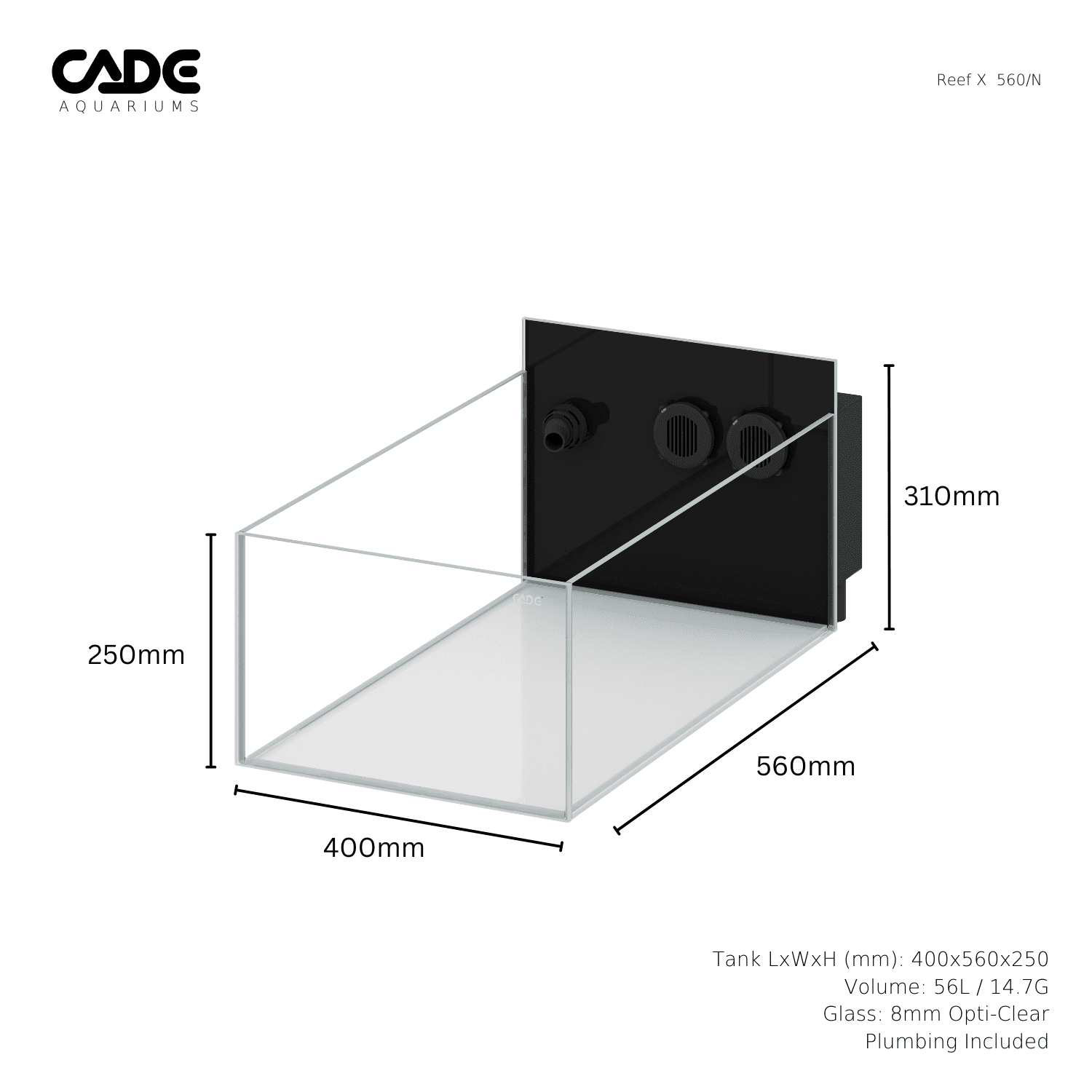CADE Reef X 560/N Expansion System 2