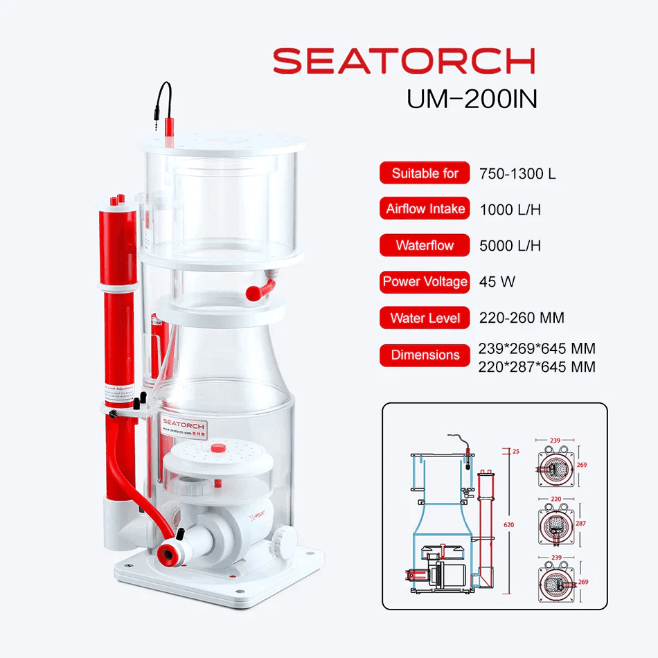 Ultra-Marine Smart DC Protein Skimmer UM-200IN