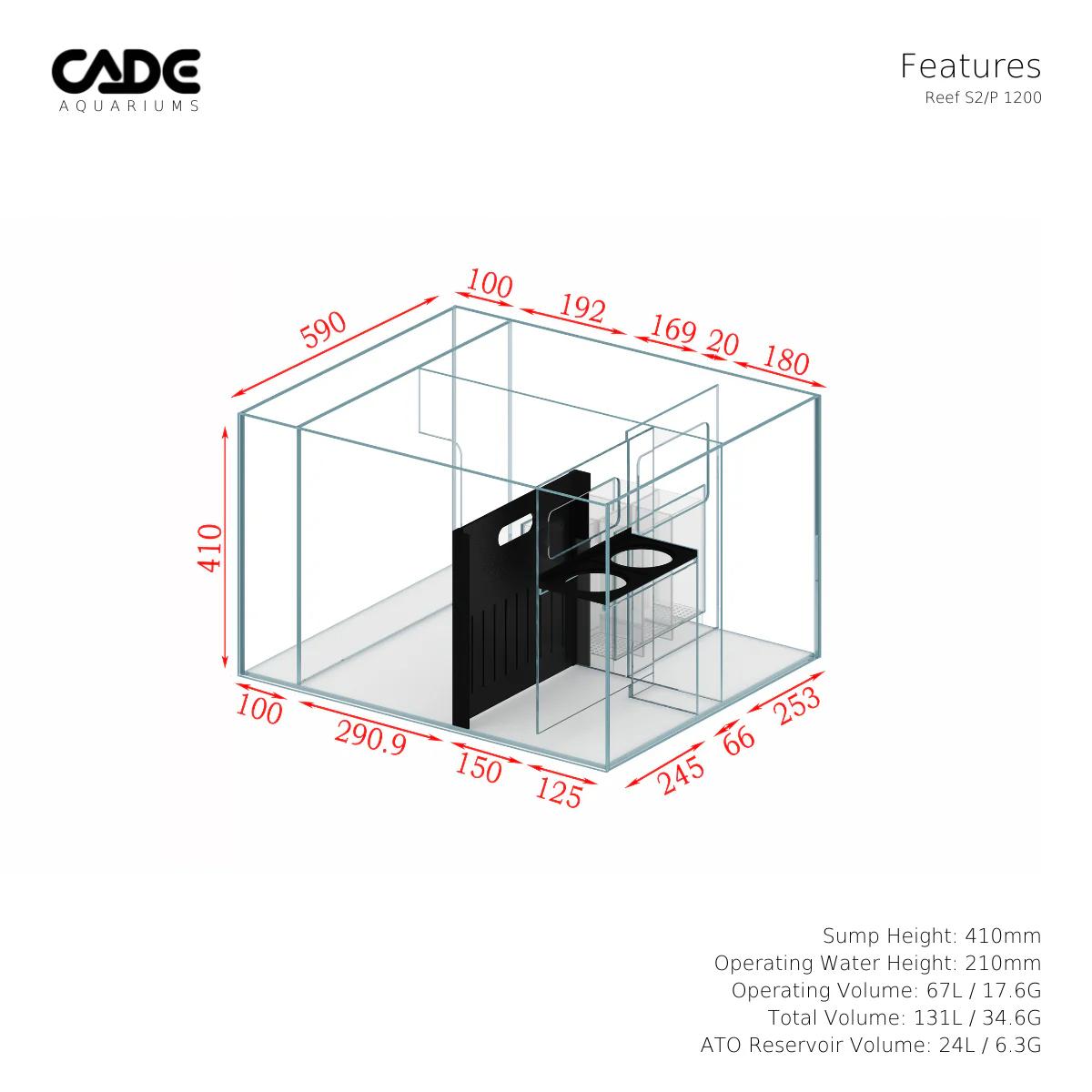 CADE Reef S2/P 1200 32