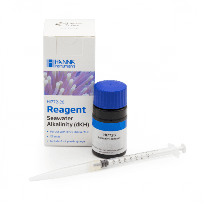 Hanna Alkalinity (dKH) Reagent 25 Tests HI 772-26